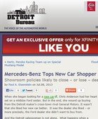 The Detroit Bureau Mercedes-Benz Tops New Car Shopper Satisfaction Survey