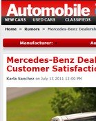 Automobile Magazine Mercedes-Benz Dealerships Rank High in Customer Satisfaction