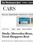 Washington Post Study: Mercedes-Benz, Infiniti Dealerships Treat Shoppers Best