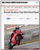 Ultimate Motorcycling Ducati Dealers Top 2014 Pied Piper Satisfaction Study