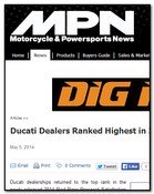 Motorcycle & Powersport News Ducati Dealers Ranked Highest in 2014 Pied Piper Study