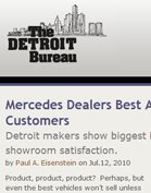 The Detroit Bureau Mercedes Dealers Best At Treating Potential Customers