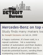 TheDetroitBureau.com Mercedes-Benz on top of shopping survey: Study finds many makers losing frustrated customers.