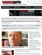 WardsAuto Study Says Dealers Handling Internet Customers Better