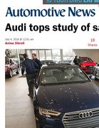 Automotive News Audi tops study of sales-prospect satisfaction