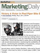 MediaPost News Victory a Victor in Pied Piper Bike Brand Study