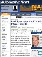 Automotive News Pied Piper helps track dealerships' internet results