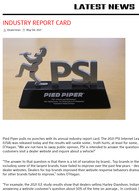 Dealernews Pied Piper pulls no punches with its annual industry report card.