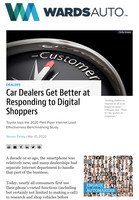 Wards Auto Car Dealers Get Better at Responding to Digital Shoppers