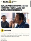 Car Dealership Guy Dealers are responding faster than ever to web leads, but automation risks linger
