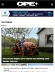 OPE Magazine Half of tractor shoppers get no response after submitting online inquiries, study says