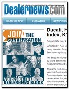 Dealernews Ducati, H-D top 2015 Pied Piper Index, KTM, Aprilia make gains