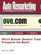 Autoremarketing.com Which Brands' Dealers Treat In-Person Prospects the Best?