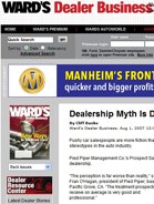 Ward's Dealer Business Dealership Myth Is Debunked