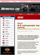 Motorcycle.com H-D Salespeople Top Consumer Survey
