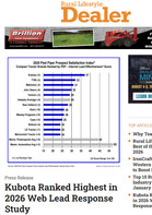 Rural Lifestyle Dealer Kubota Ranked Highest in 2026 Web Lead Response Study